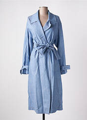 Trench bleu ANGELA DAVIS pour femme seconde vue