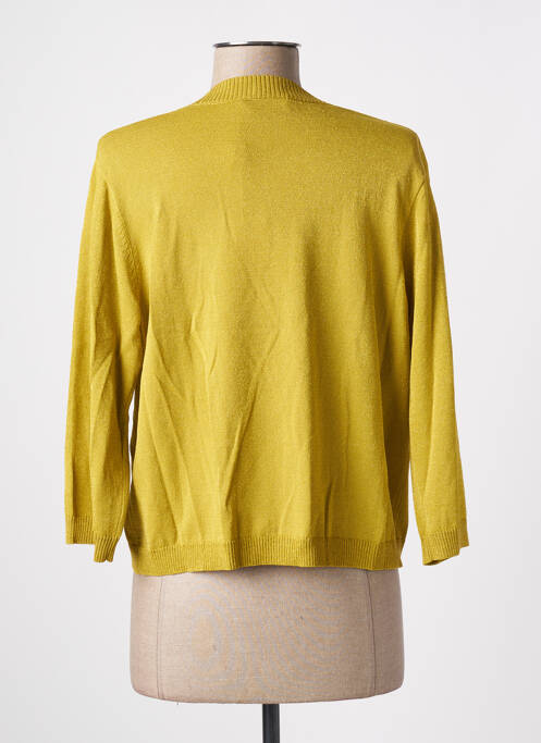 Gilet manches longues vert DIANA GALLESI pour femme