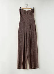 Combi-pantalon sans manche sans manche marron ANGELA DAVIS femme
