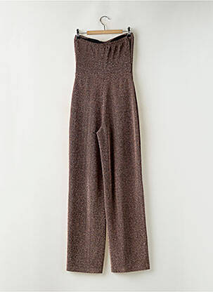 Combi-pantalon sans manche sans manche marron ANGELA DAVIS femme