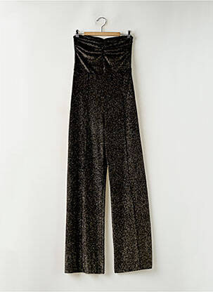 Combi-pantalon sans manche sans manche noir ANGELA DAVIS femme