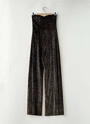 Combi-pantalon sans manche sans manche noir ANGELA DAVIS femme