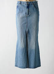 Jupe longue bleu ANGELA DAVIS pour femme seconde vue