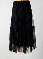 Jupe longue noir ANGELA DAVIS pour femme seconde vue
