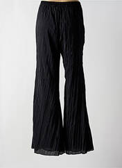 Pantalon flare noir ANGELA DAVIS pour femme seconde vue