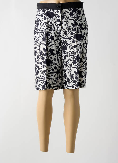 Bermuda taille haute taille haute noir DIANA GALLESI femme