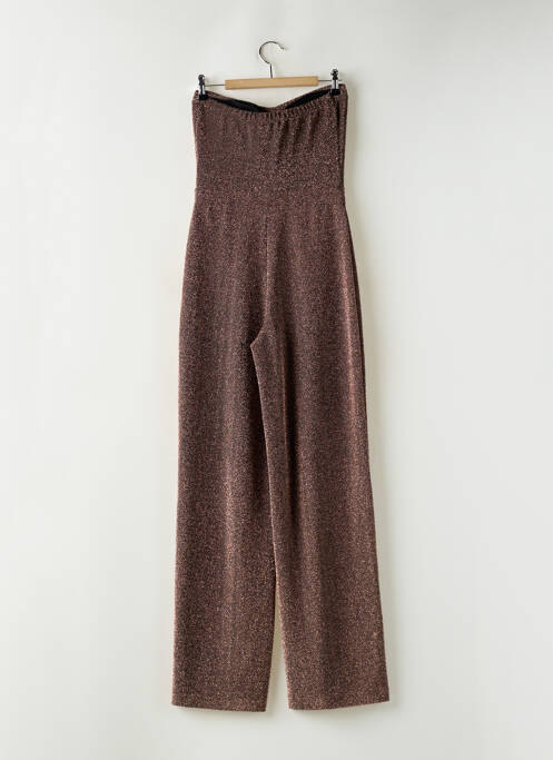 Combi-pantalon marron ANGELA DAVIS femme