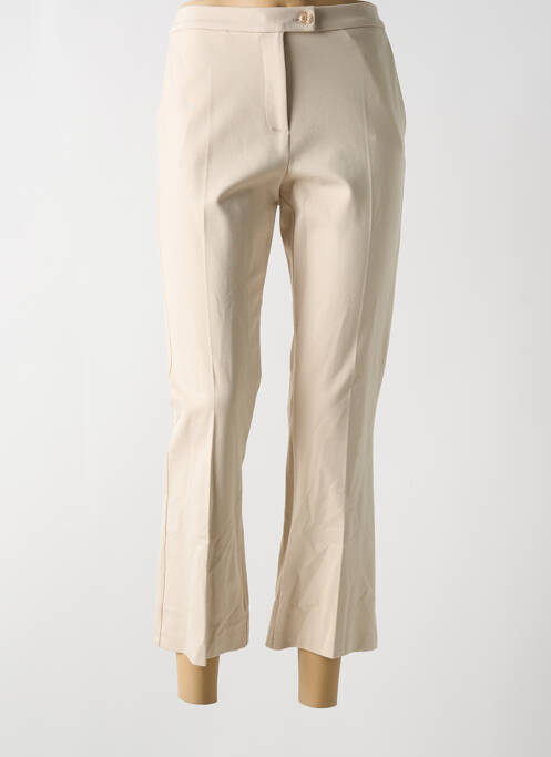 Pantalon 7/8 beige ANGELA DAVIS pour femme