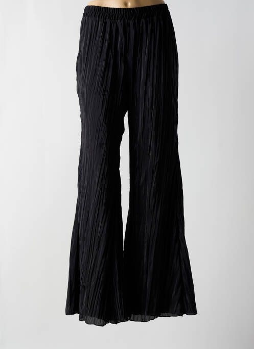 Pantalon flare noir ANGELA DAVIS pour femme