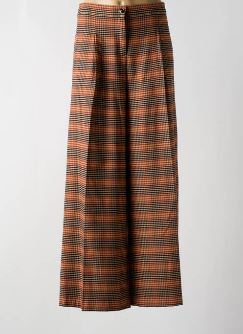 Pantalon large orange DIANA GALLESI pour femme