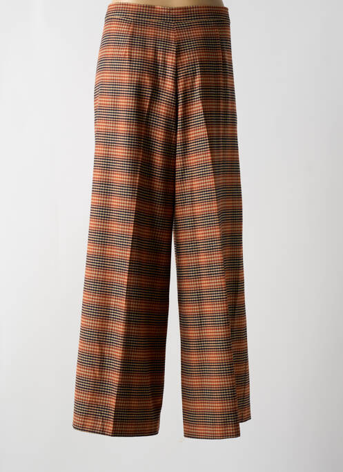 Pantalon large orange DIANA GALLESI pour femme