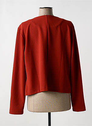 Veste casual coupe cintrée orange SIGNE NATURE femme