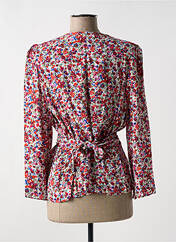 Blouse rose PABLO pour femme seconde vue