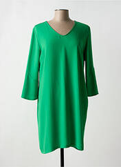 Robe courte vert SIGNE NATURE pour femme seconde vue