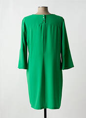 Robe courte vert SIGNE NATURE pour femme seconde vue