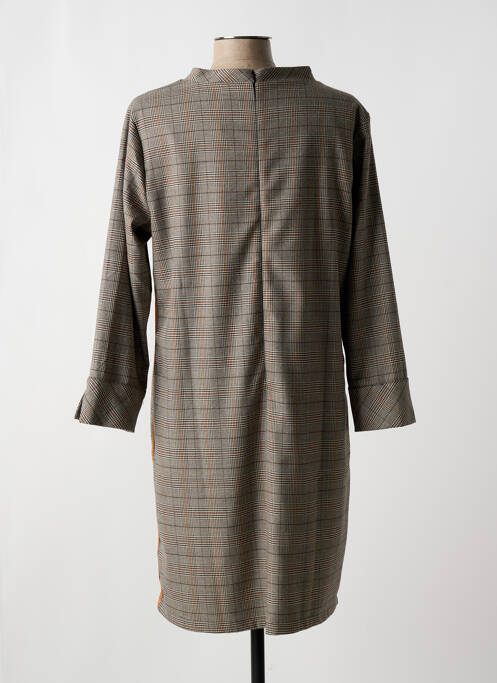 Robe mi-longue beige SIGNE NATURE pour femme