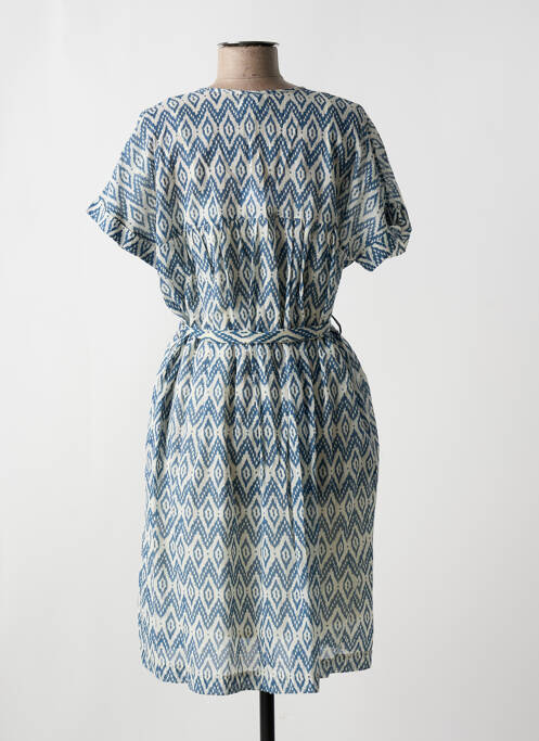 Robe mi-longue bleu STELLA FOREST pour femme