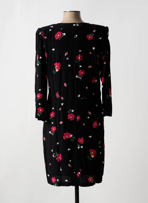 Robe mi-longue noir PABLO pour femme