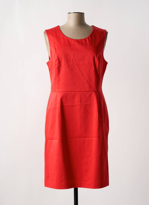 Robe mi-longue rouge GANT pour femme