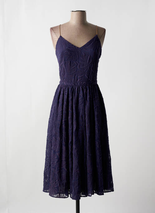 Robe mi-longue violet SESSUN pour femme