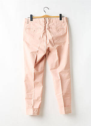 Pantalon chino tissage popeline taille normale rose CLOSES femme