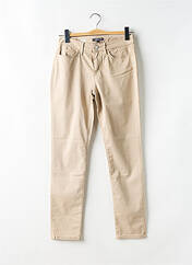 Pantalon slim beige TOMMY HILFIGER pour femme seconde vue