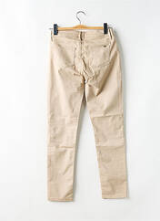 Pantalon slim beige TOMMY HILFIGER pour femme seconde vue