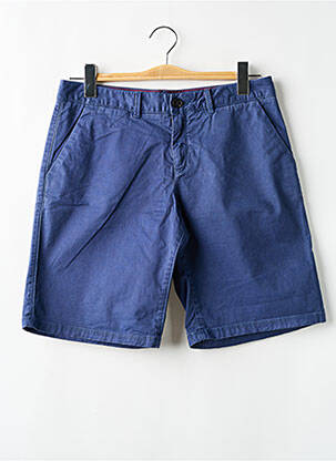 Short fermeture zippée sous rabat boutonné taille normale bleu TOMMY HILFIGER femme