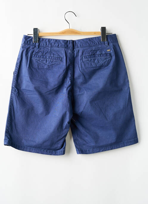 Short fermeture zippée sous rabat boutonné taille normale bleu TOMMY HILFIGER femme