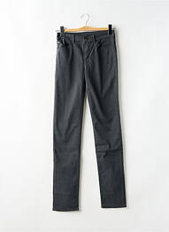 Pantalon slim stretch taille normale gris ARMANI femme