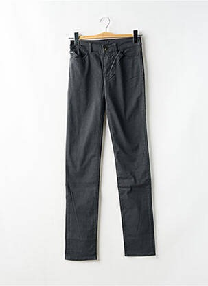 Pantalon slim stretch taille normale gris ARMANI femme