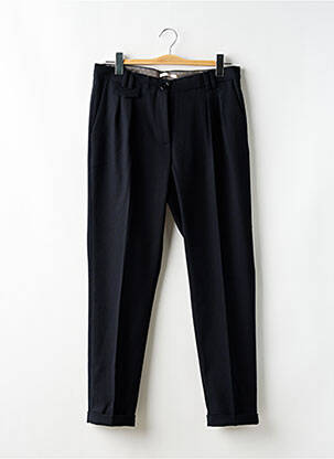Pantalon droit stretch taille haute noir SESSUN femme