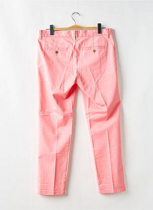 Pantalon chino tissage popeline taille normale rose GANT femme