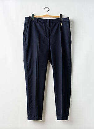 Pantalon droit stretch taille normale bleu PENNYBLACK femme