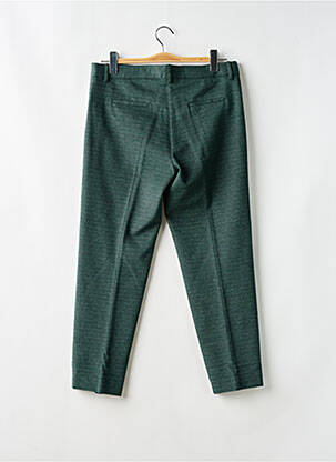 Pantalon droit stretch taille normale vert PABLO femme