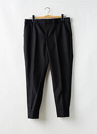 Pantalon slim tissage popeline taille normale noir CLOSED femme