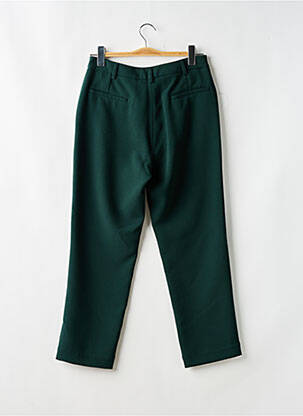 Pantalon droit stretch taille haute vert SESSUN femme