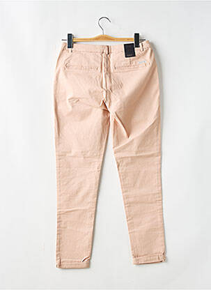 Pantalon chino tissage popeline taille normale rose SCOTCH & SODA femme