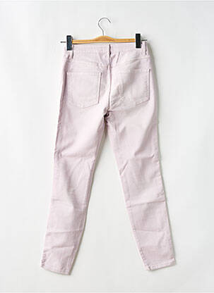 Pantalon slim skinny taille haute violet CLOSED femme