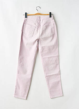 Pantalon slim skinny taille haute violet CLOSED femme