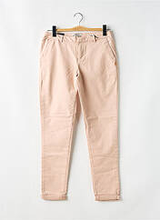 Pantalon chino rose SCOTCH & SODA pour femme seconde vue