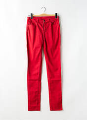 Pantalon slim rouge EMPORIO ARMANI pour femme seconde vue