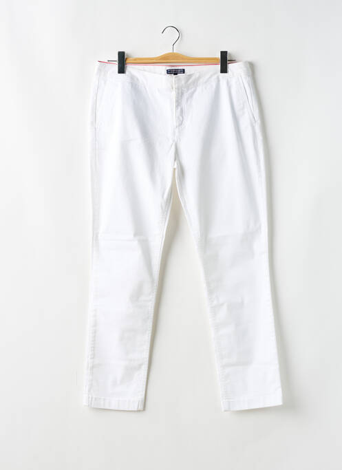 Pantalon chino blanc TOMMY HILFIGER pour femme