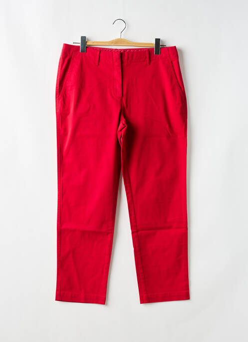 Pantalon chino rouge TOMMY HILFIGER pour femme