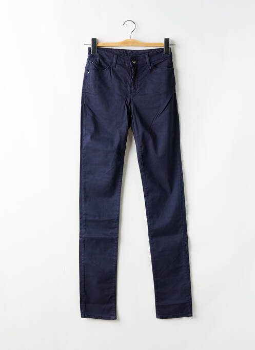 Pantalon slim bleu EMPORIO ARMANI pour femme