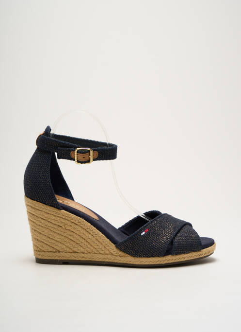 Espadrilles bleu TOMMY HILFIGER pour femme