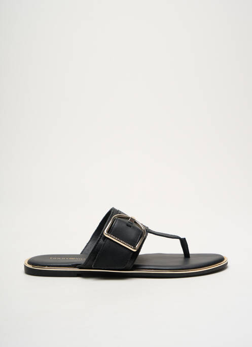 Tongs noir TOMMY HILFIGER pour femme