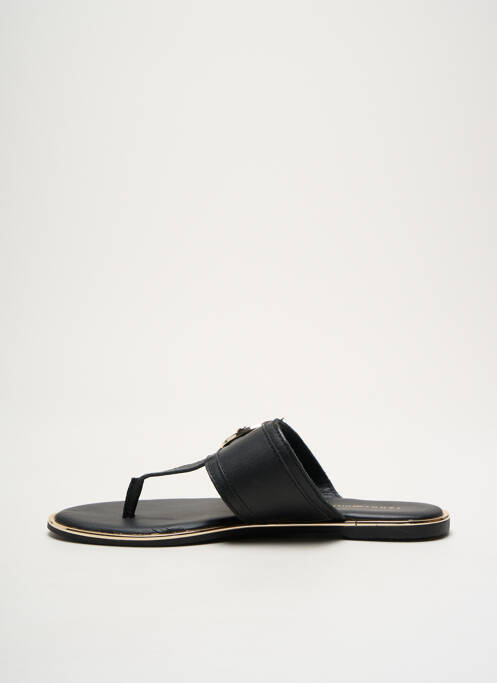 Tongs noir TOMMY HILFIGER pour femme