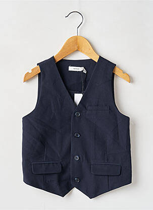 Gilet sans manche coupe droite bleu NAME IT garcon