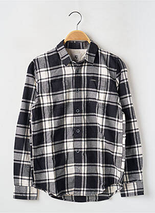 Chemise manches longues manches longues noir GARCIA garcon
